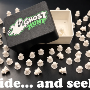Ghost Hunt game pieces and box